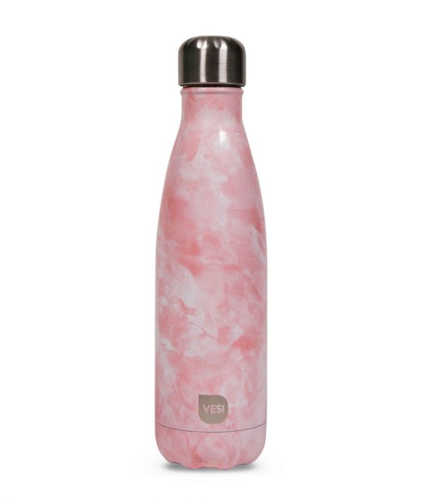 Zpoistunut Poistuva tuote! Ter?ksinen juoman kylm?n? /kuumana pit?v? pullo Pink Quartz 500 ml, Vesi