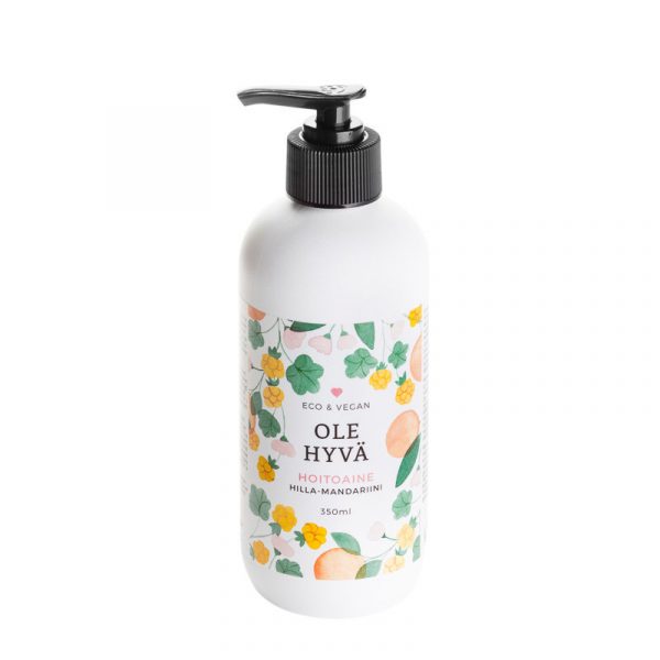 Zpoistunut Poistuva tuote! Hoitoaine Hilla-mandariini 350 ml, Ole Hyv? Luonnontuote