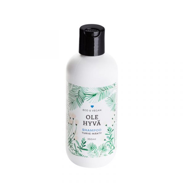 Zpoistunut Poistuva tuote! Shampoo Turve-M?nty hiuspohjan verenkiertoa aktivoiva 350 ml, Ole Hyv? Luonnontuote