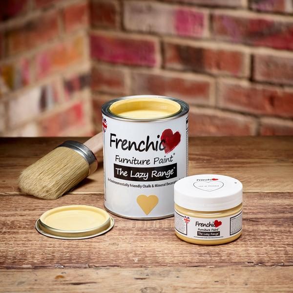 Zpoistunut Lazy Range Vahallinen kalkkimaali Hot As Mustard 750 ml, Frenchic