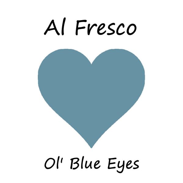 Zpoistunut Poistuva koko! Al Fresco kalkkimaali Ol Blue Eyes 150 ml, Frenchic