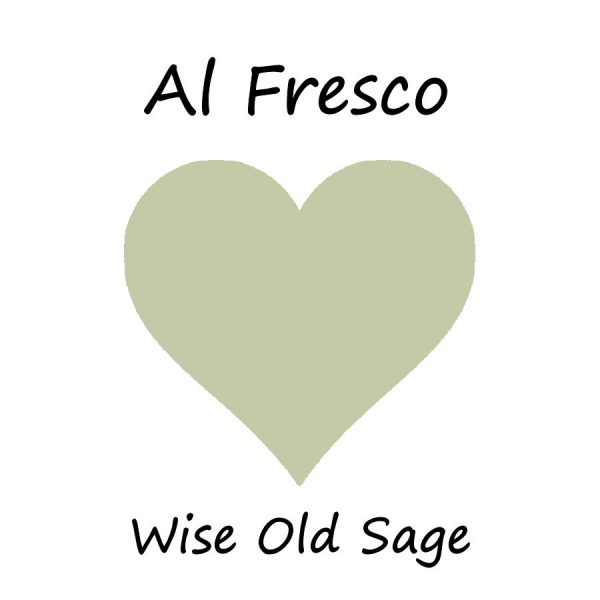 Zpoistunut Poistuva koko! Al Fresco kalkkimaali Wise Old Sage 150 ml, Frenchic