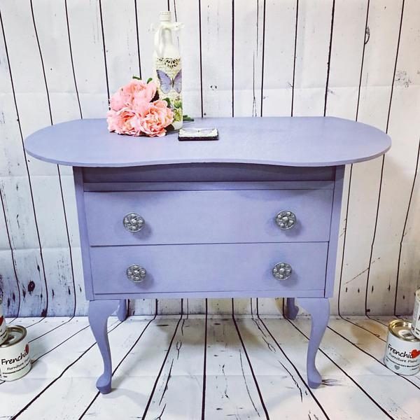 Zpoistunut Uusi koko! Lazy Range kalkkimaali Moody Blue 250 ml, Frenchic - Image 3