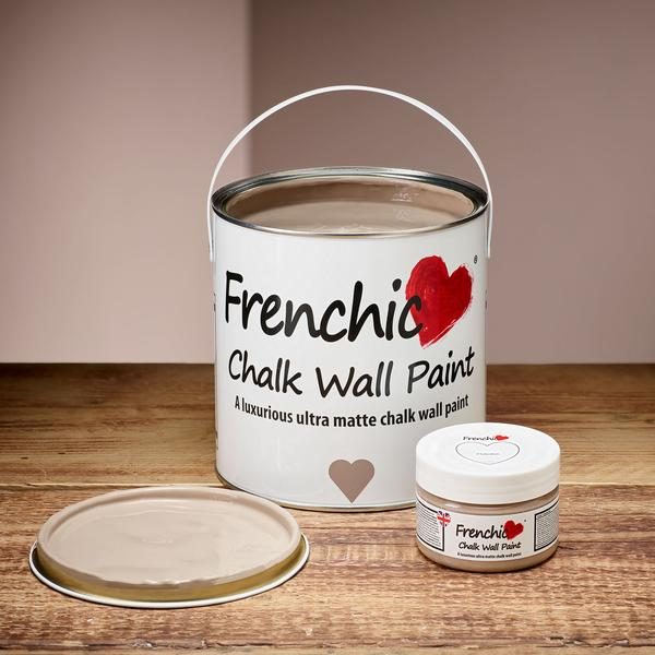 Zpoistunut Chalk Wall Paint kalkkimaali seinille Moleskin 2,5 litraa, Frenchic