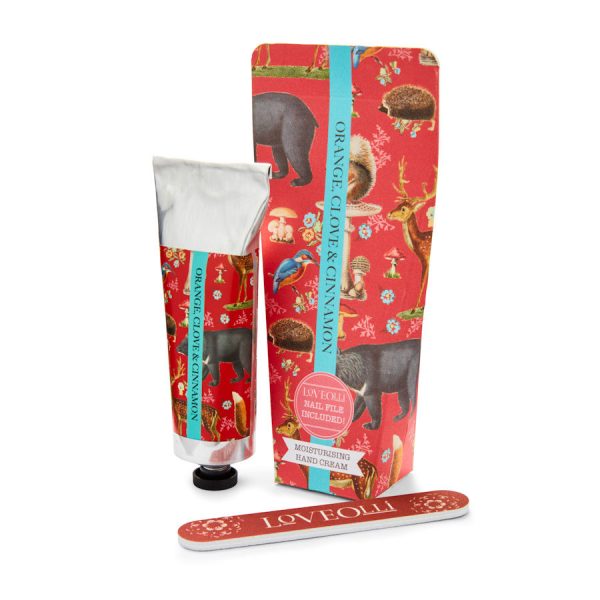 Zpoistunut K?sirasva ja kynsiviila lahjapakkaus Orange Clove & Cinnamon, LoveOlli