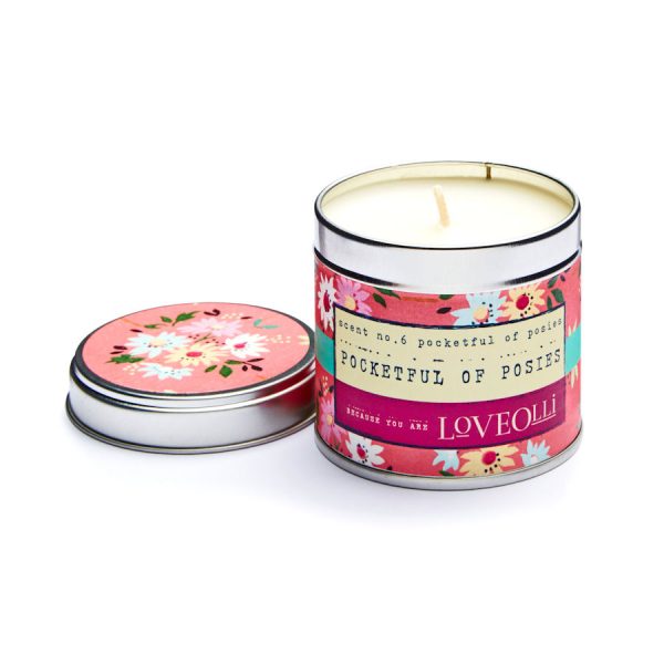 Zpoistunut Poistuva tuote! Tuoksukynttil? Pocketful Of Posies, LoveOlli
