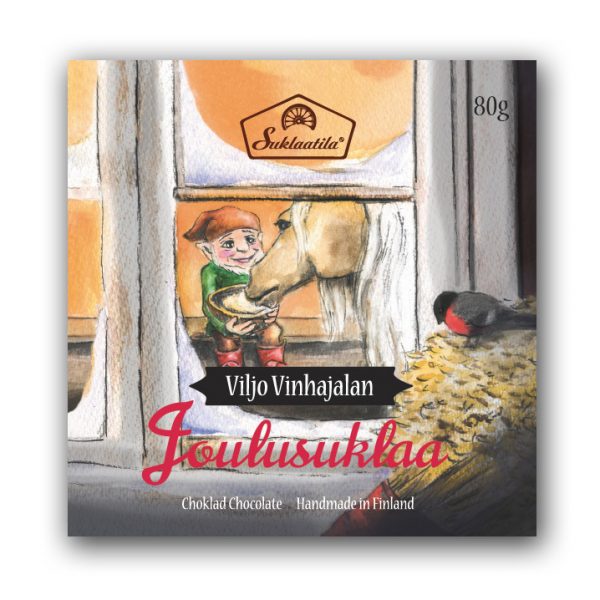Zpoistunut Viljo Vinhajalan joulusuklaa 80 g, Suklaatila