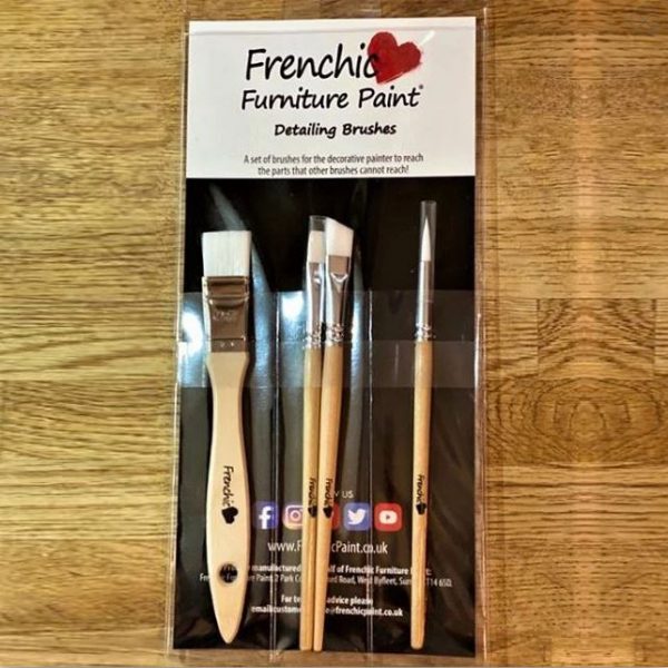 Zpoistunut Detailing brushes - Pienet siveltimet 4 kpl, Frenchic