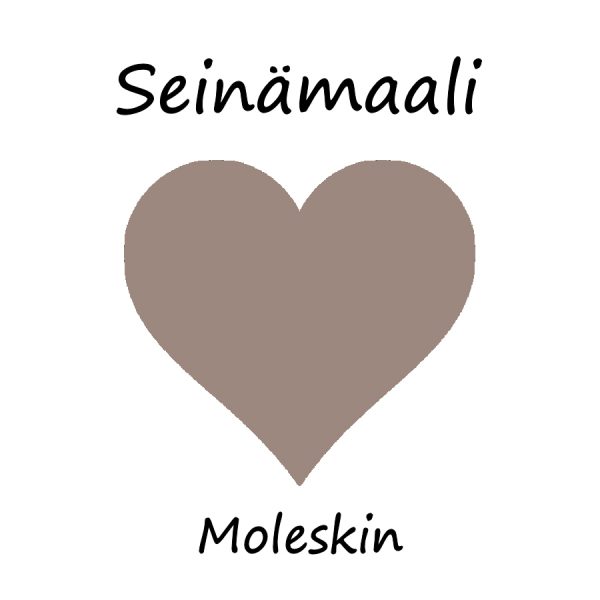 Zpoistunut Poistuva koko! Chalk Wall Paint kalkkimaali seinille Moleskin 150 ml, Frenchic