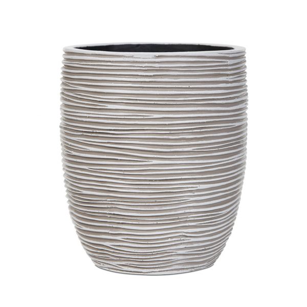 Zpoistunut Ruukku Rib valkoinen S 12 x 15 cm, Capi Europe - Image 2