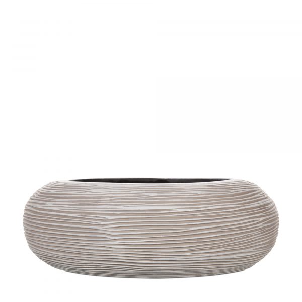 Zpoistunut Ruukku laakea Rib Valkoinen 35 x 10, Capi Europe