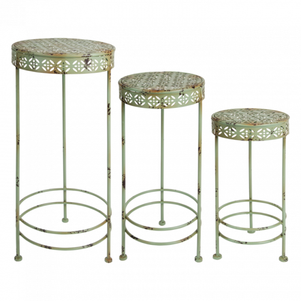 Zpoistunut Industrial Heritage Metalliset kukkap?yd?t 3 kpl setti, Esschert Design