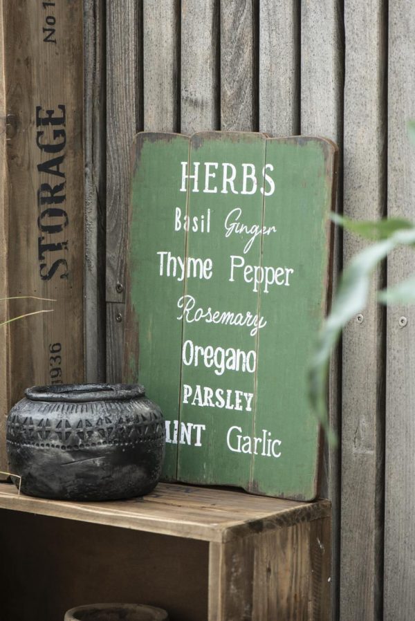 Sisustuskyltti Herbs - Yrtit, Ib Laursen - Image 3