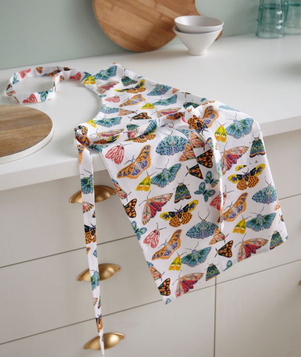 Zpoistunut Poistuva tuote! Esiliina Perhoset - Butterfly House, Ulster Weavers - Image 3