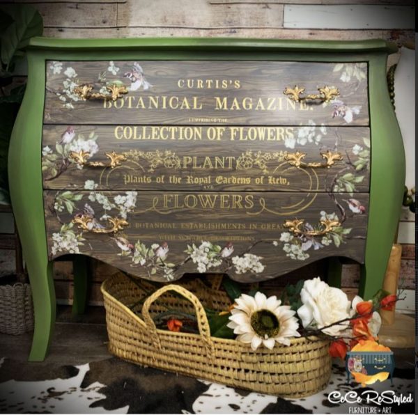 Zpoistunut Poistuva tuote! Siirtokuva Flower Collector (Puutarha-aiheiset tekstit) 59 x 86 cm, Re?Design with Prima - Image 3