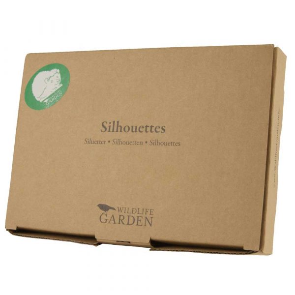 Siili siluetti puutarhakoriste, Wildlife Garden - Image 4