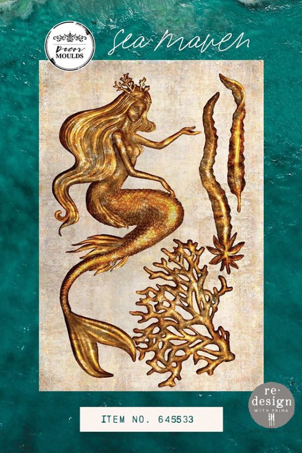 Silikonimuotti Sea Maven (merenneito), Re·Design with Prima - Image 2