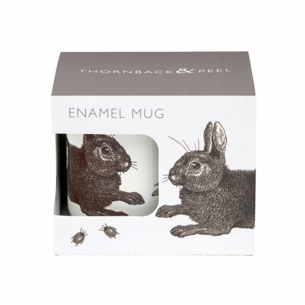 Zpoistunut Poistuva tuote! Emalimuki Rabbit & Cabbage, Thornback & Peel - Image 2