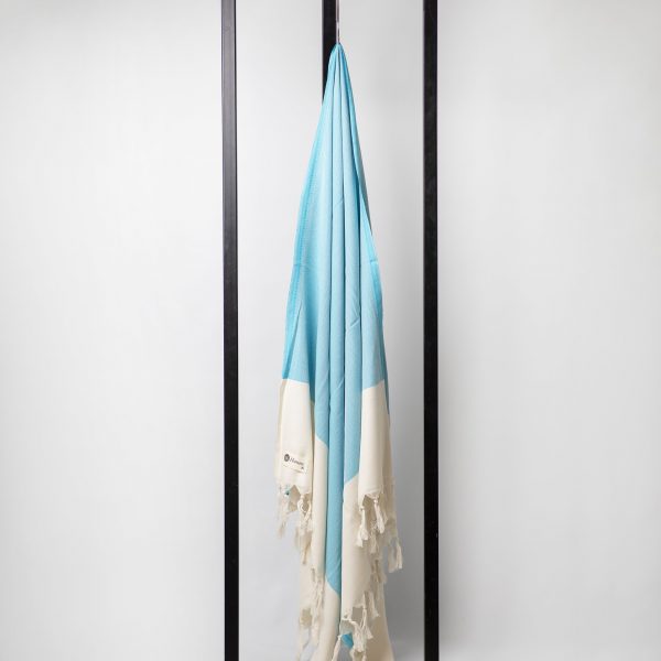 Zpoistunut Poistuva tuote! Hamam pyyhe Swan turkoosi 95 x 150 cm, Ihana Hamam - Image 2