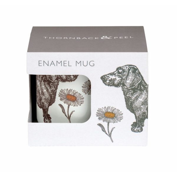 Zpoistunut Poistuva tuote! Emalimuki Dog & Daisy, Thornback & Peel - Image 2