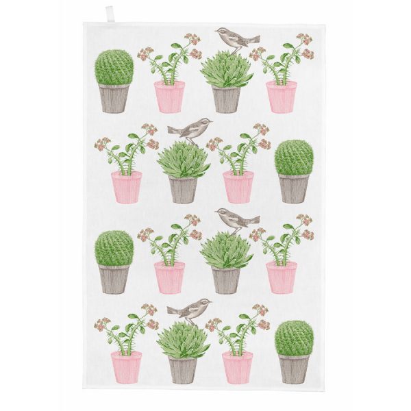 Zpoistunut Keitti?pyyhe Cactus & Bird, Thornback & Peel