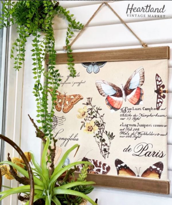 Zpoistunut Poistuva tuote! Iso siirtokuva Butterfly Dance (perhoset) 61 x 89 cm, Re?Design with Prima - Image 9