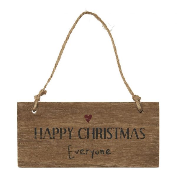 Zpoistunut Kyltti "Happy Christmas Everyone", Ib Laursen
