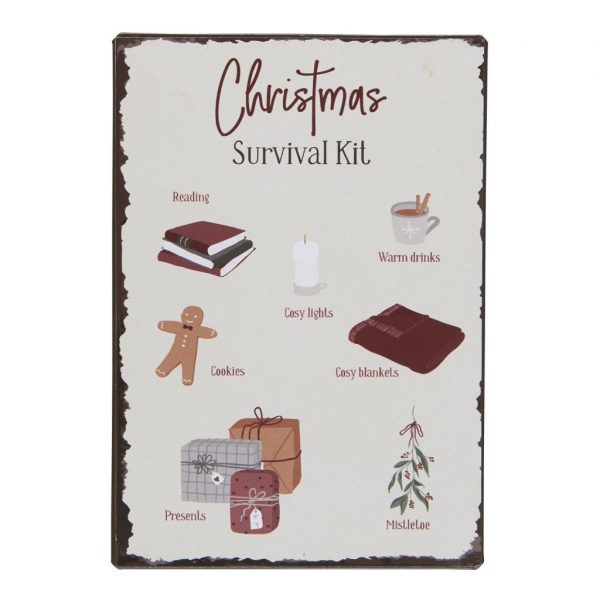 Peltikyltti Christmas Survival Kit, Ib Laursen