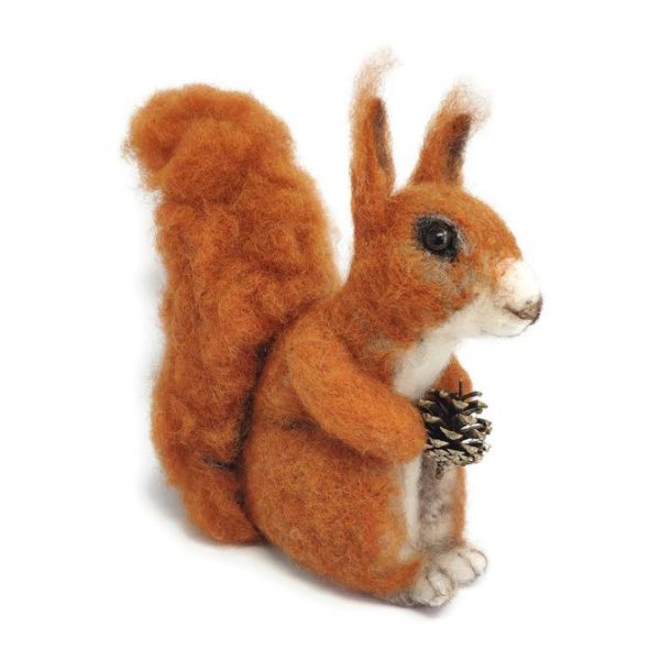 Zpoistunut Neulahuovutus askartelupaketti Orava (ohjeet englanniksi), The Crafty Kit Company - Image 2