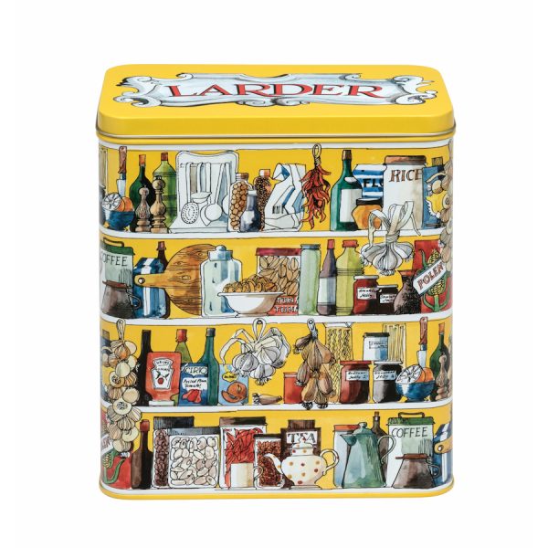 Zpoistunut Poistuva tuote! Peltipurkki Setting Up Home Larder keltainen, Emma Bridgewater