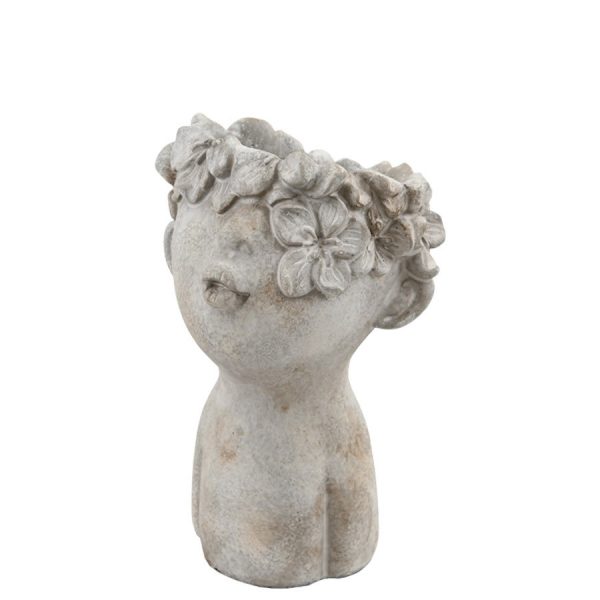 Kasvoruukku Pusu / Adam korkea pieni korkeus 18 cm, Miljögården