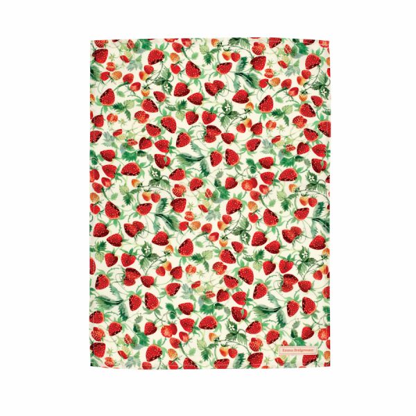 Keittiöpyyhe Mansikka - Strawberries, Emma Bridgewater