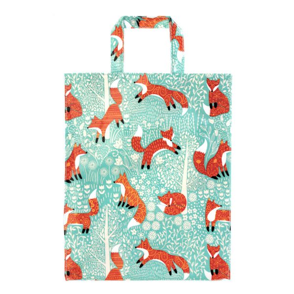 Zpoistunut Poistuva tuote! Vahakangaskassi Kettu - Foraging Fox, Ulster Weavers