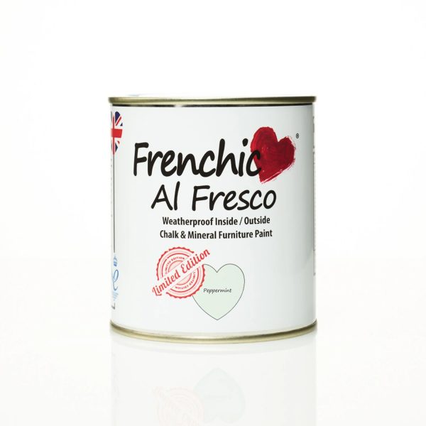 Zpoistunut Al Fresco Vaalea mintunvihre? kalkkimaali Peppermint 500 ml (Limited Edition), Frenchic