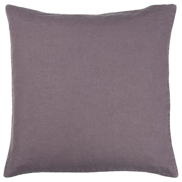 violetti pellavatyynynpäällinen