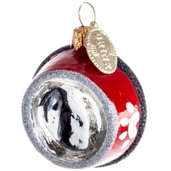 Käsityönä tehty pieni joulupallo Koiran ruokakuppi 4 cm, Brink Nordic - Image 2