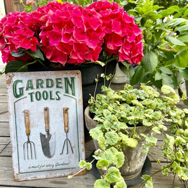 Peltikyltti Garden Tools 20 x 30 cm - Image 2
