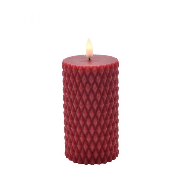punainen led kynttilä