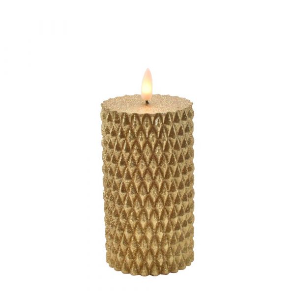 kultainen led kynttilä joulu