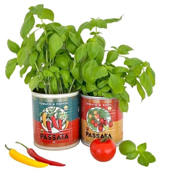 Värikkäät peltipurkit Passata Tomaattikastike 2 kpl setti - Image 4