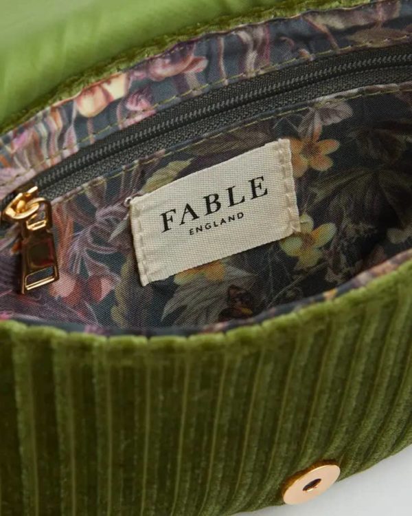 Vyölaukku sametti jaden vihreä, Fable - Image 4