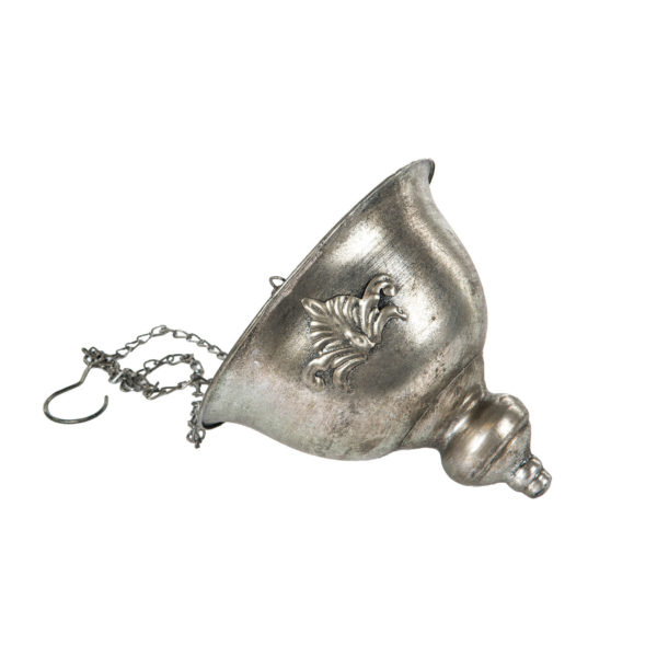 Metallinen amppeli antiikkihopea - Image 2