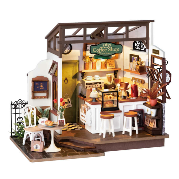 DIY Miniatyyritalo - Cafe no 17