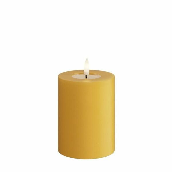 keltainen led kynttilä 10 cm