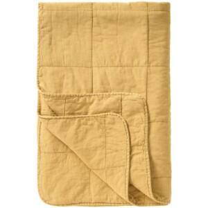 keltainen vintagetäkki torkkupeitto