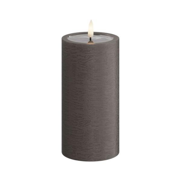 Rustiikki Led-kynttilä Mocca kork. 15 cm (halk. 7,5 cm), Unique by Deluxe Homeart