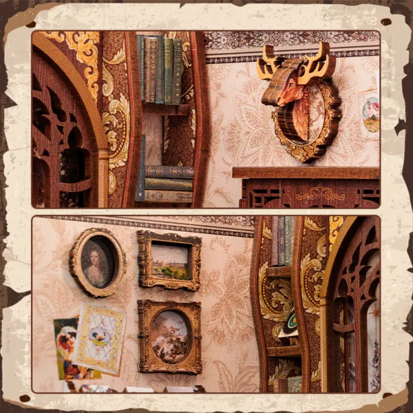 DIY Minimaailma kirjahyllyyn – Bookshop Memories Book Nook (sis. pölysuojan) - Image 14
