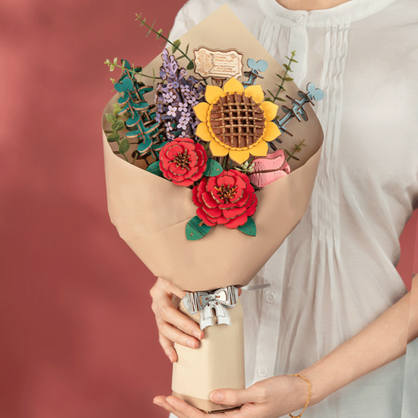 DIY Kukkakimppu - Bouquet, Robotime - Image 2