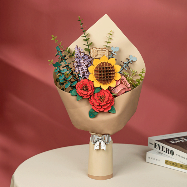 DIY Kukkakimppu - Bouquet, Robotime - Image 7