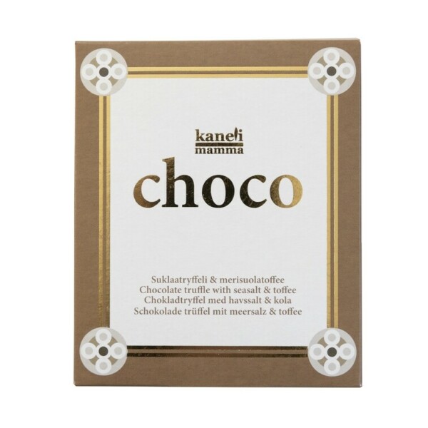 Choco suklaatryffeli merisuola ja toffee 150 g, Kanelimamma